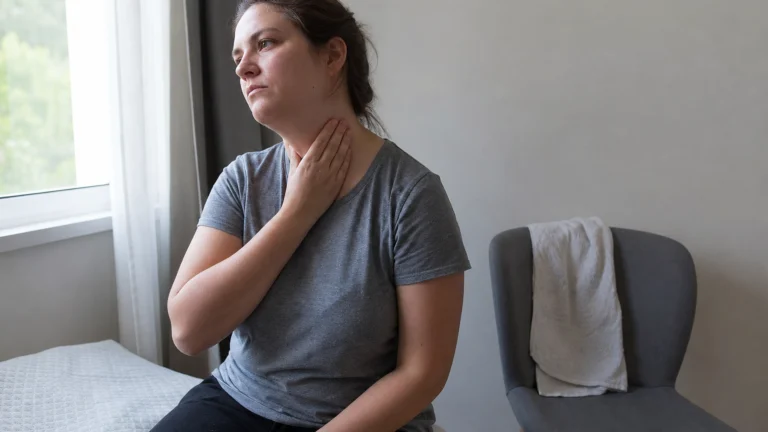 Illustration éditoriale pour l’article « Symptômes du lymphome agressif : les signes qui alertent »